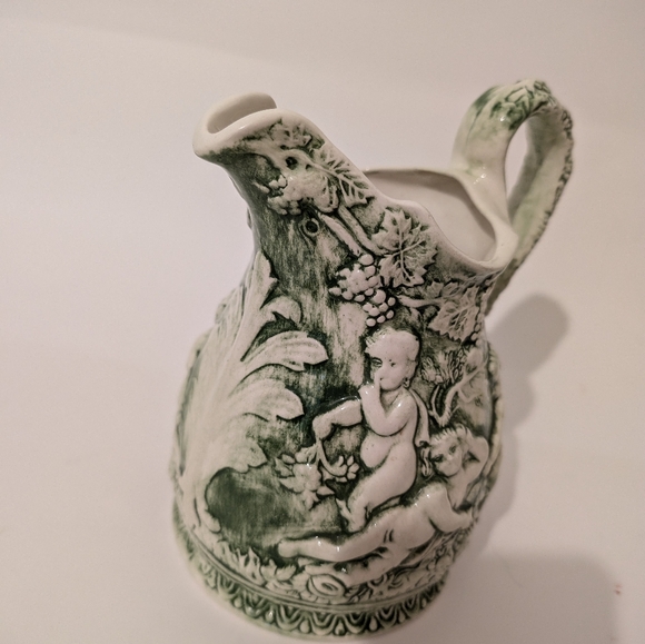Vintage Green Glazed Pitcher, 1967 - Picture 7 of 7